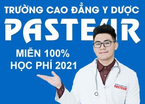 Trường Cao đẳng Y Dược Pasteur tuyển sinh Cao đắng Y Dược miễn 100% học phí 2021