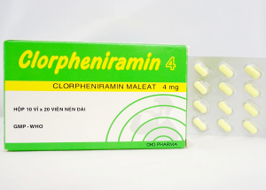 Công dụng, cách dùng và lưu ý khi sử dụng thuốc Clorpheniramin
