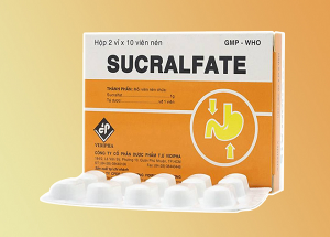 Thuốc Sucralfate tác dụng bảo vệ niêm mạc dạ dày và trào ngược dạ dày