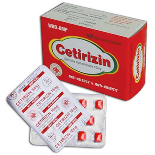 Tìm hiểu tác dụng của thuốc Cetirizine